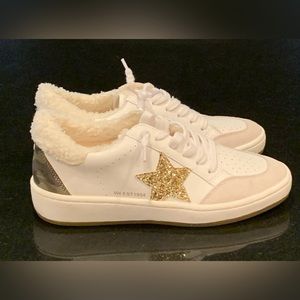 Vintage Havana Arthur White Glitter Multi, Size 8.5